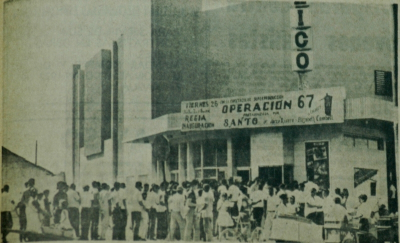 Cine México, situado en el Mercado Oriental. LA PRENSA/Archivo