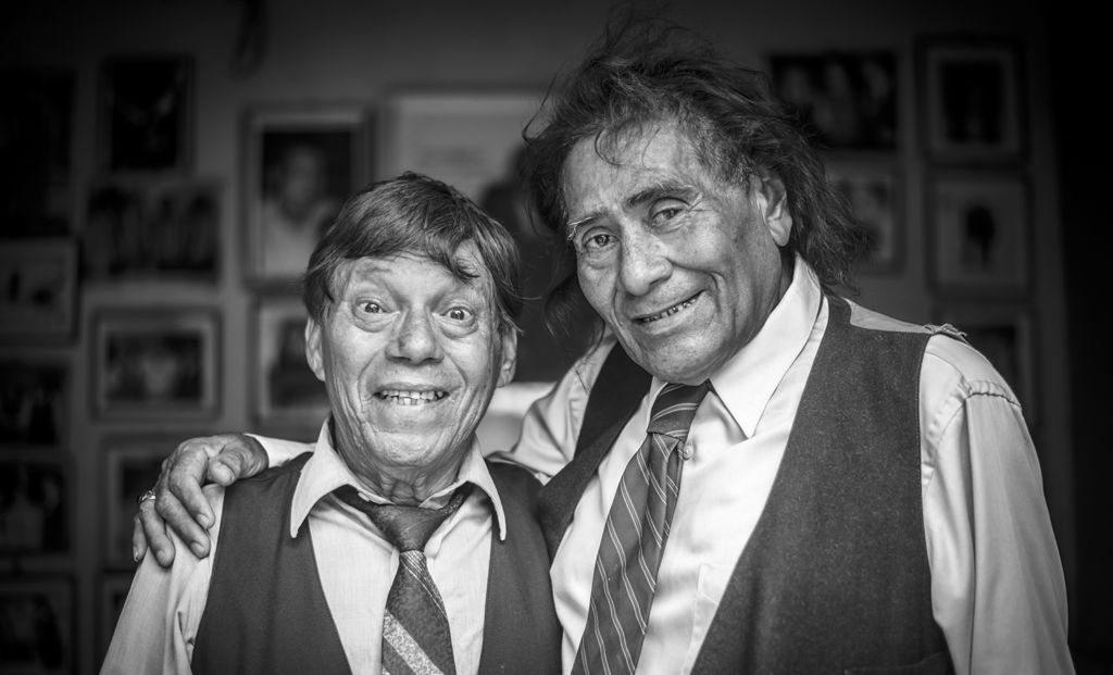 Filosofito y Mauricio, fonomímicos, comediantes