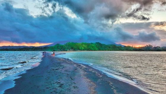 La Punta de Jesús María en la Isla de Ometepe, es uno de los destinos turísticos más visitados. LA PRENSA/CARLOS VALVERDE