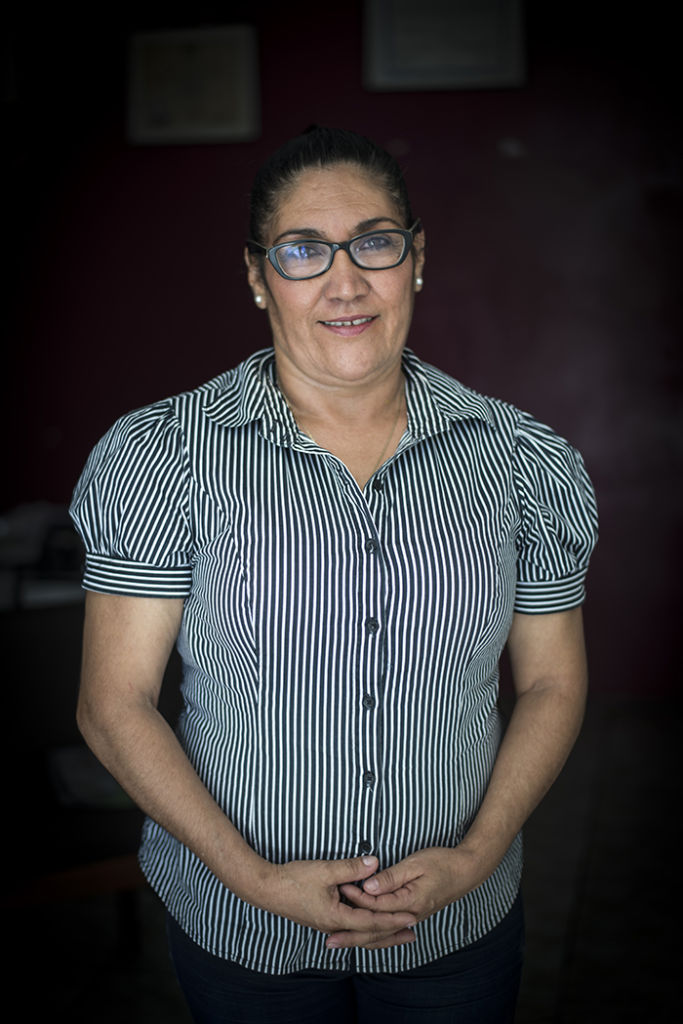 Julia Peralta se incorporó al Frente Democrático Nicaragüense (FDN) cuando tenía 16 años y permaneció allí hasta 1990 cuando inició el desarme. LA PRENSA/ ÓSCAR NAVARRETE