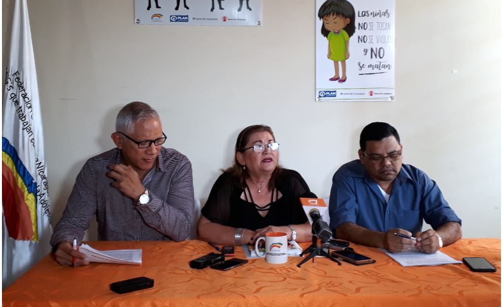 Codeni rechaza violencia de género e insta al Estado a tomar acciones para frenar este flagelo. LA PRENSA/ IVETTE MUNGUÍA