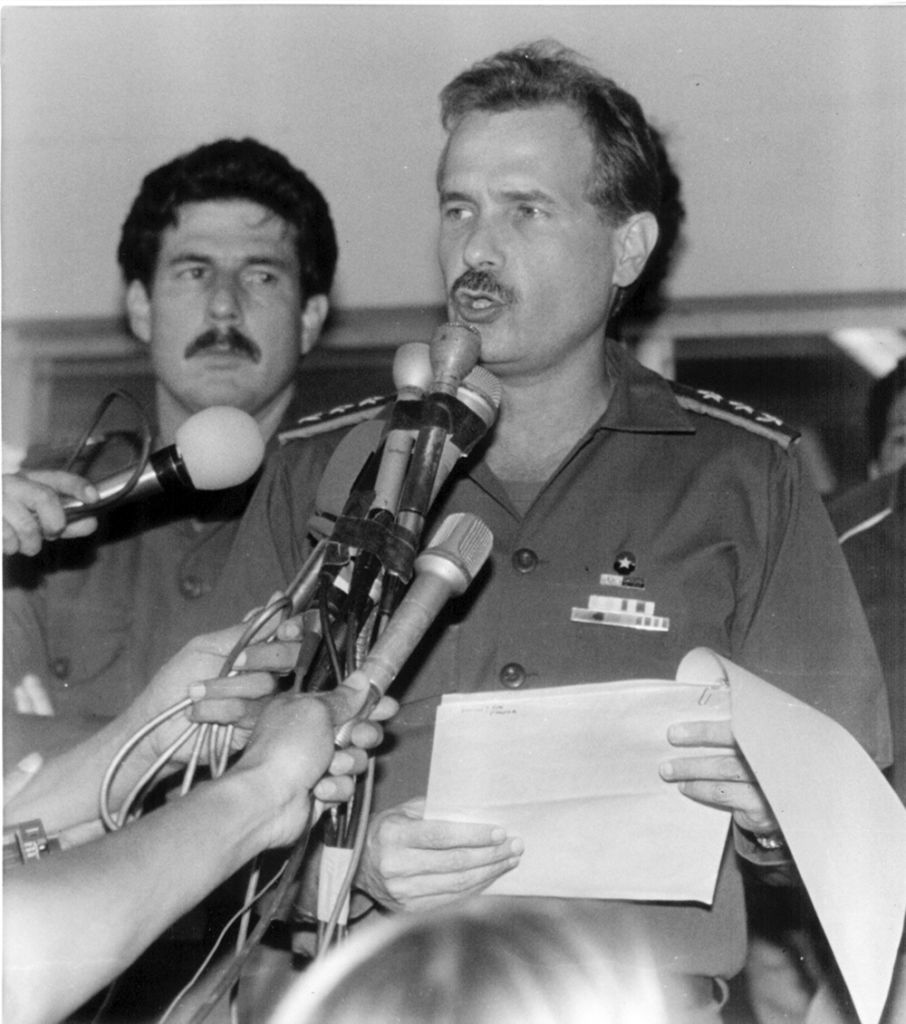 Joaquín Cuadra vivió en el barrio San Antonio y llegó a ser comandante general del Ejército de Nicaragua. LAPRENSA / Archivo
