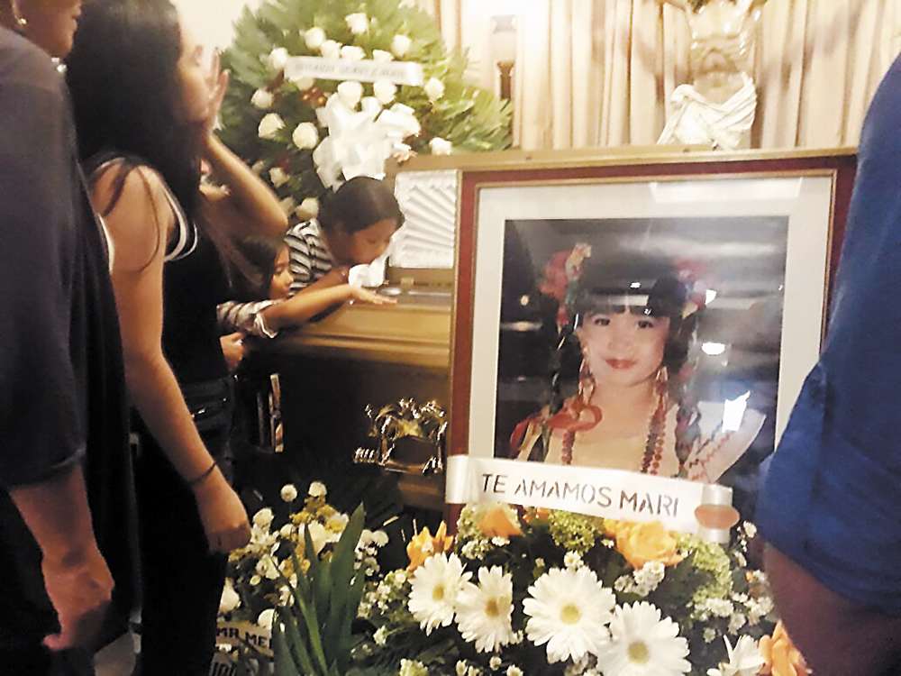 Los restos de la doctora María Teresa Gaitán fueron velados en la Funeraria Reñazco y serán sepultados hoy. WILIH NARVÁEZ
