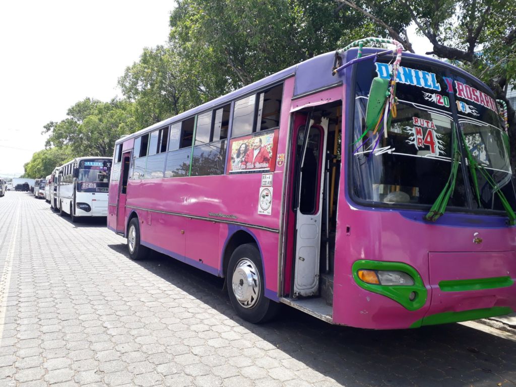 buses, Nicaragua, INSS