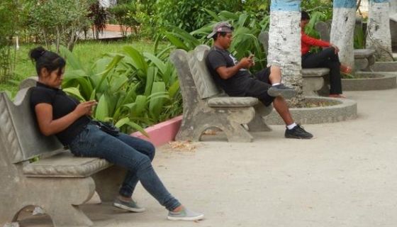 El Gobierno de Nicaragua bloqueó la señal de wifi en todos los parques de Managua, con el objetivo de continuar censurando la información relacionada a las protestas. LA PRENSA/ ARCHIVO