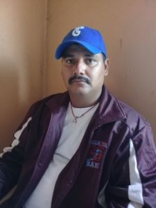 Nemesio Mejía, lider campesino anticanal, en Punta Gorda, denuncio, agresión policial