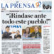 Portada impresa 17-05-2018