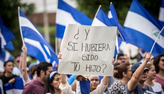 protestas en Nicaragua