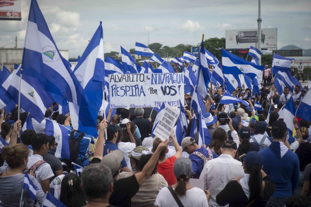 Manifestaciones en Nicaragua