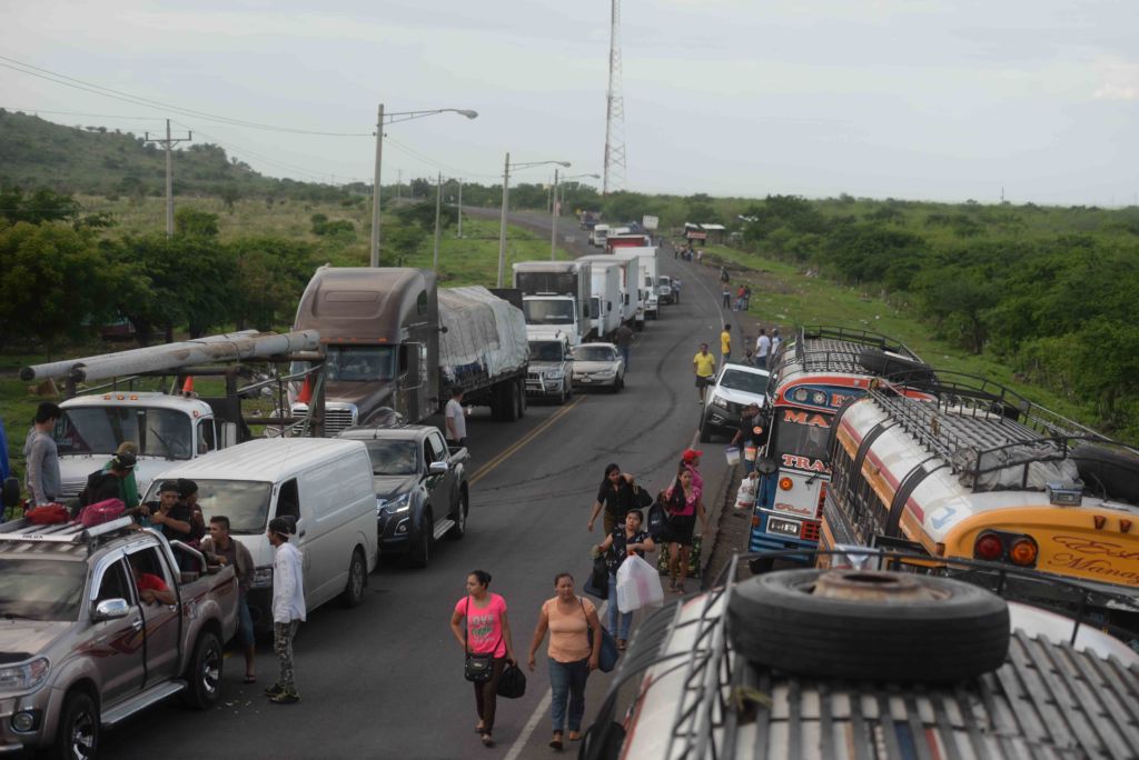 Tranques en Nicaragua