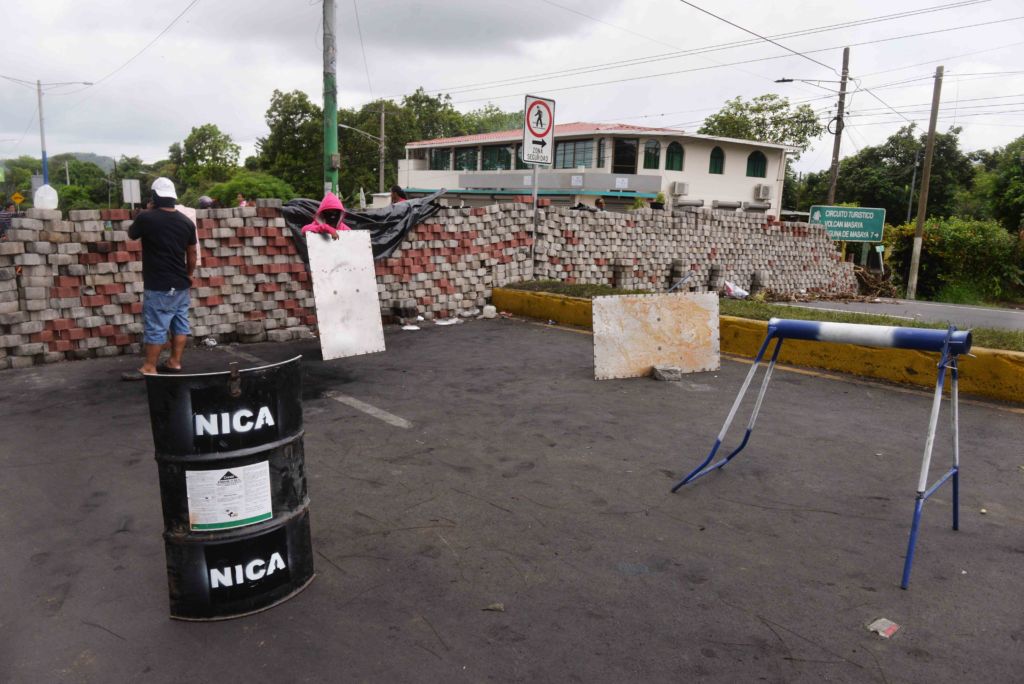 Este era uno de los tranque de Nindirí. LA PRENSA/ JADER FLORES