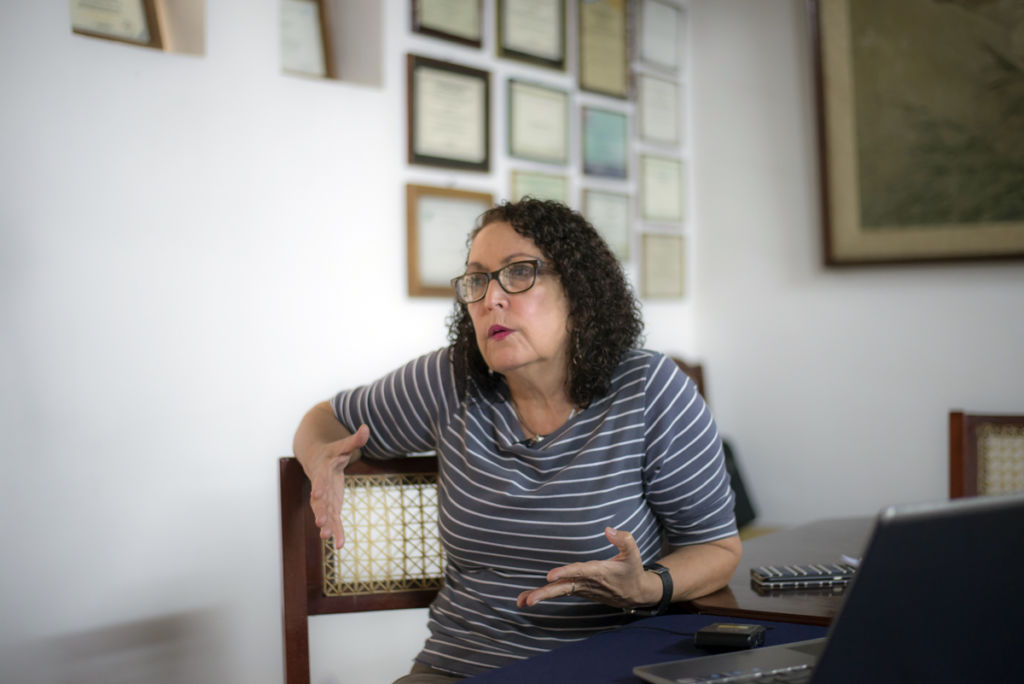 Mónica Baltodano. LA PRENSA / Óscar Navarrete