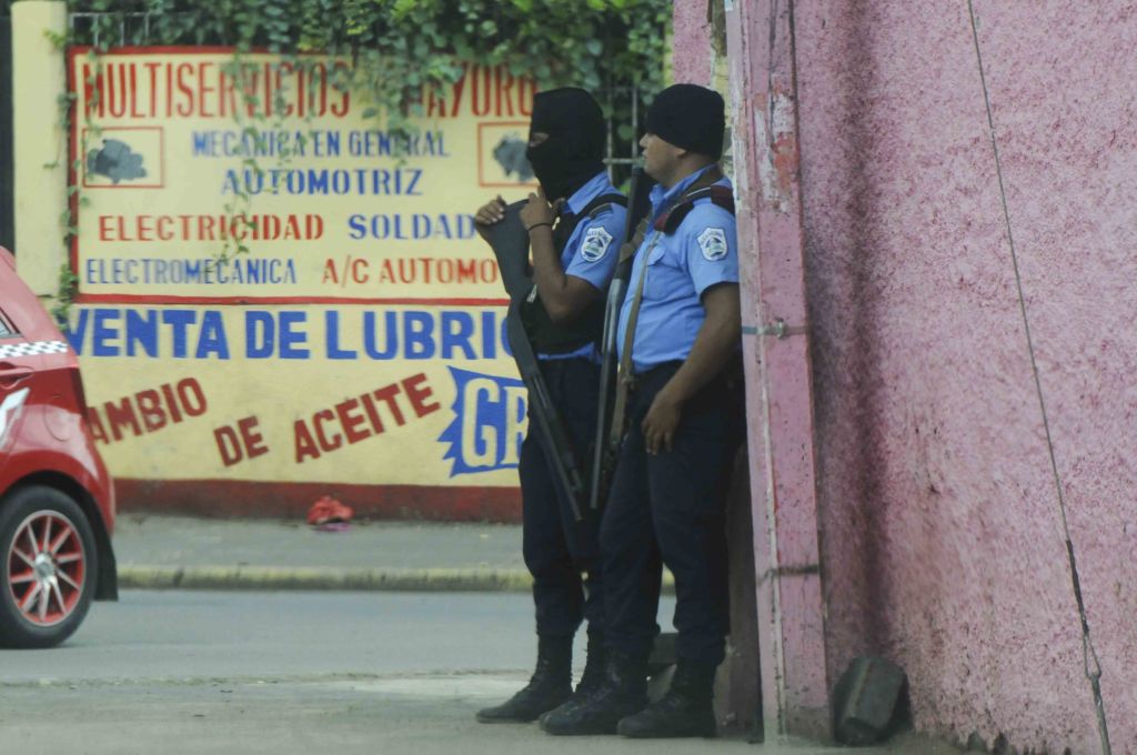 Barricadas en Managua