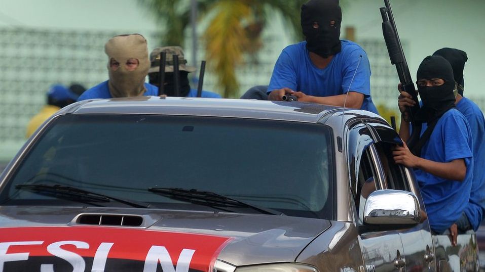 paramilitares, nICARAGUA, PROTESTAS