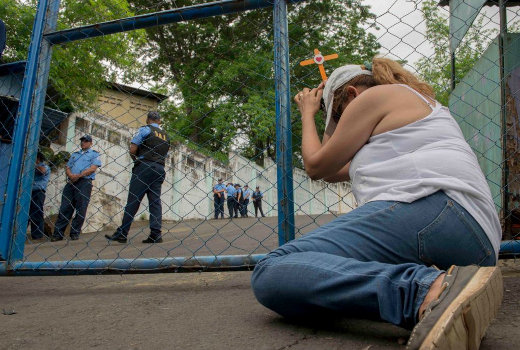 Cientos de desaparecidos y secuestrados por paramilitares del gobierno en Nicaragua aparecen en la cárcel El Chipote. LA PRENSA/ ARCHIVO