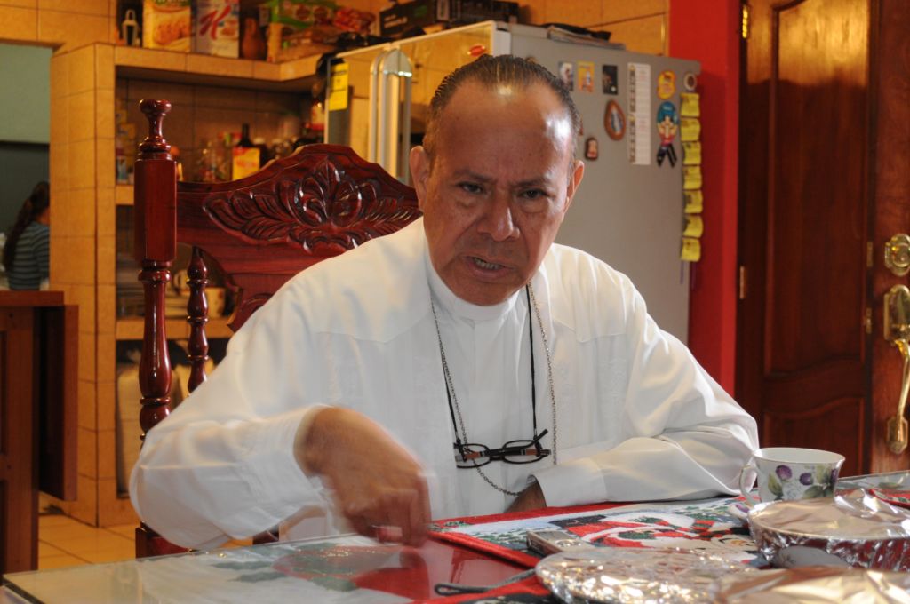 Monseñor Abelardo Mata, obispo de la Diócesis de Estelí. LA PRENSA/ ARCHIVO