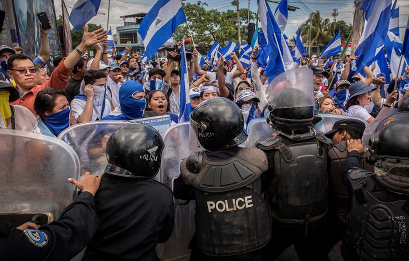 protestas, Nicaragua, Managua