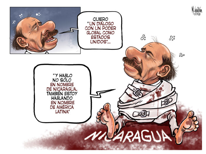 Daniel Ortega, Estados Unidos