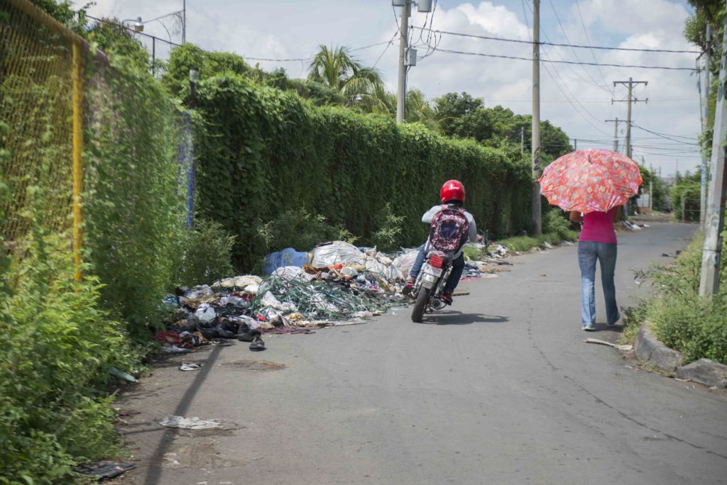 Basureros en Managua