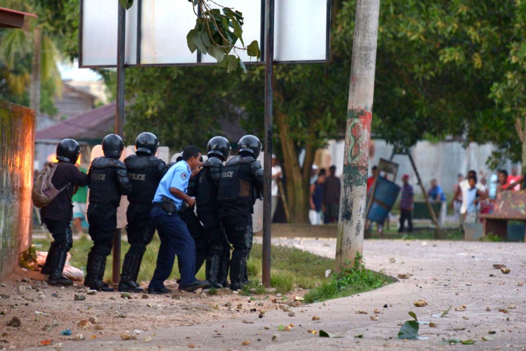 represión
