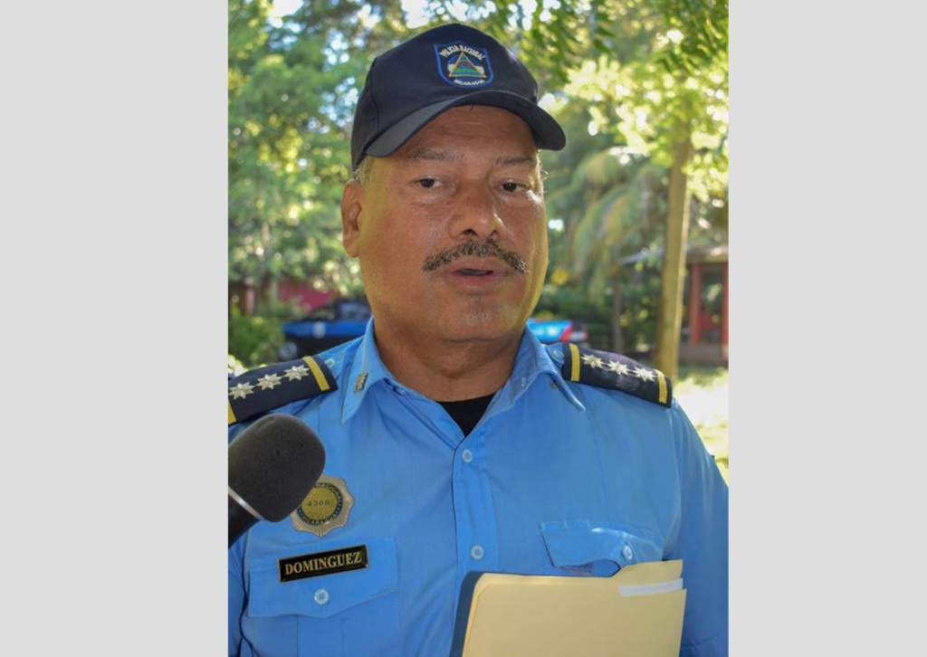 Fidel Domínguez, el jefe orteguista de la Policía en León. LA PRENSA/ ARCHIVO