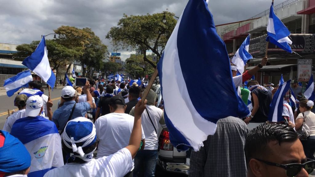 La activista Mónica López Baltodano explicó que el principal objetivo de la manifestación es enviar un mensaje de unidad a las familias nicaragüenses. LA PRENSA/ GERALL CHÁVEZ/ CORTESÍA