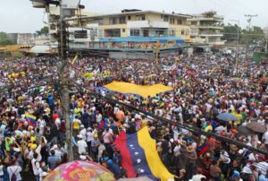 Venezolanos, protestas
