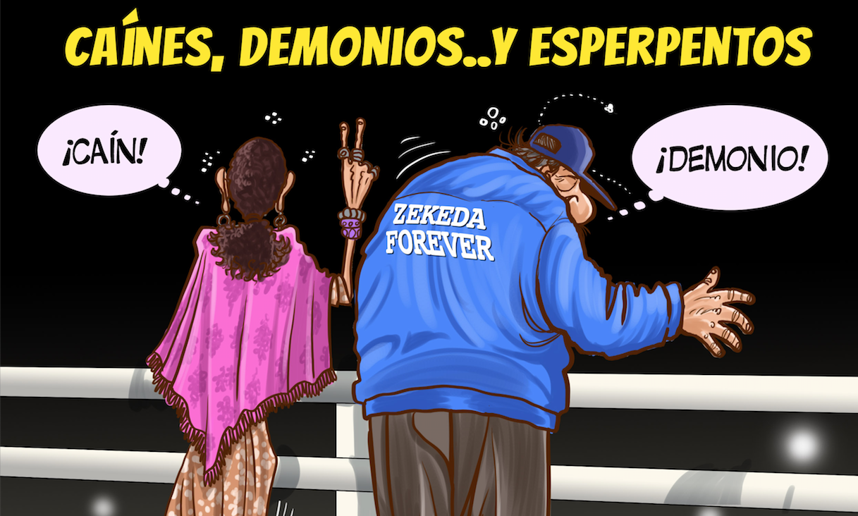 Caricatura de El Azote de la semana de Manuel Guillén, domingo 24 de marzo 2019. LA PRENSA/GUILLÉN
