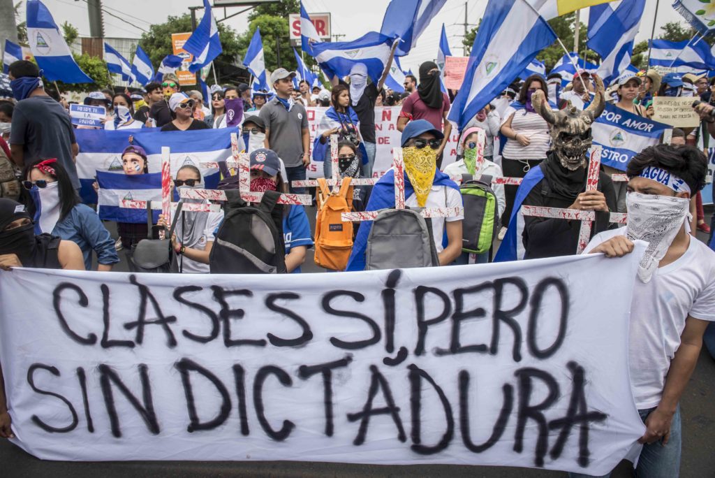 Marchas en Nicaragua