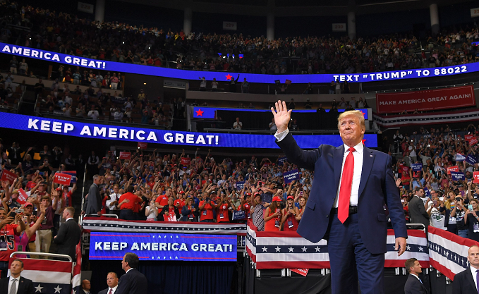 Donald Trump lanza oficialmente su campaña para las presidenciales ...