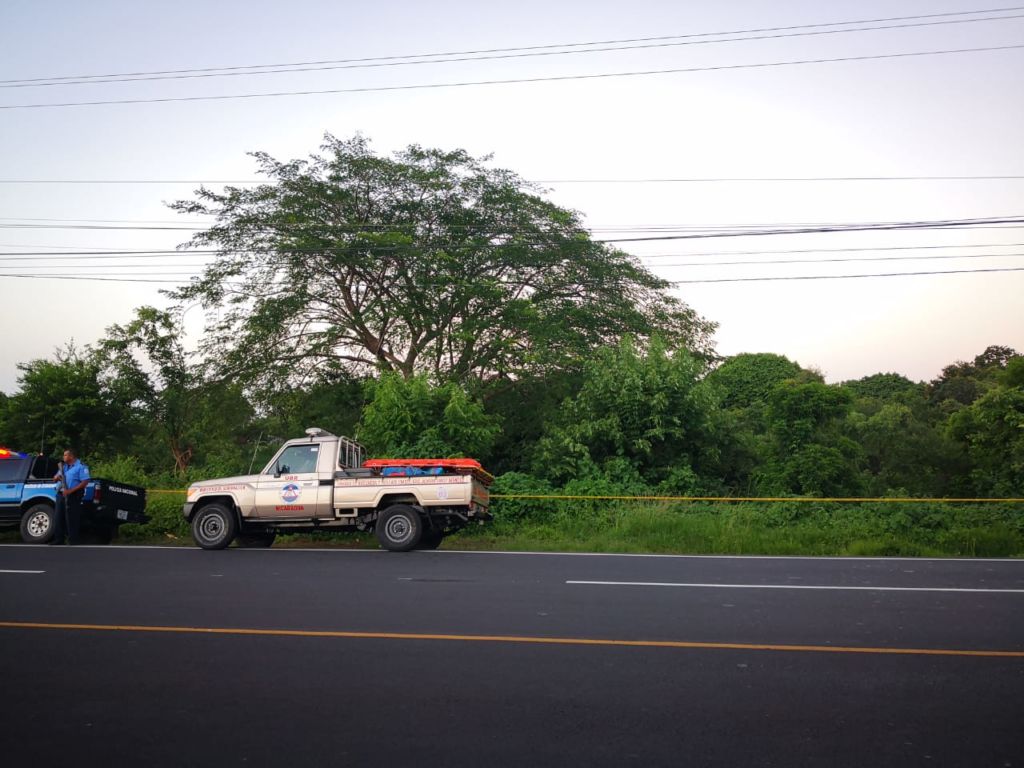 mujer, asesinada, Managua, El Cañón, carretera Sur