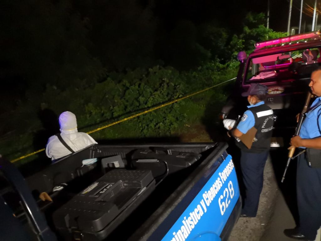 muejr asesinato, Managua, carretera Sur