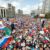 Más de 20,000 manifestantes piden elecciones libres en Moscú Más de 20,000 manifestantes piden elecciones libres en Moscú