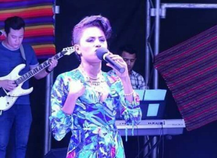La talentosa Katherine Acozta, acompaña a LA PRENSA/cortesía