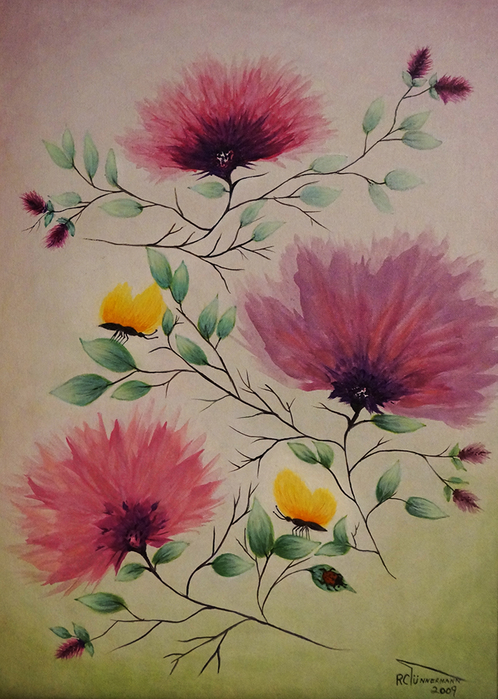Pintura de Rosa Carlota Tünnermann