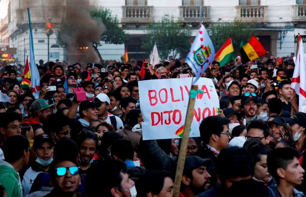 Bolivia, protestas
