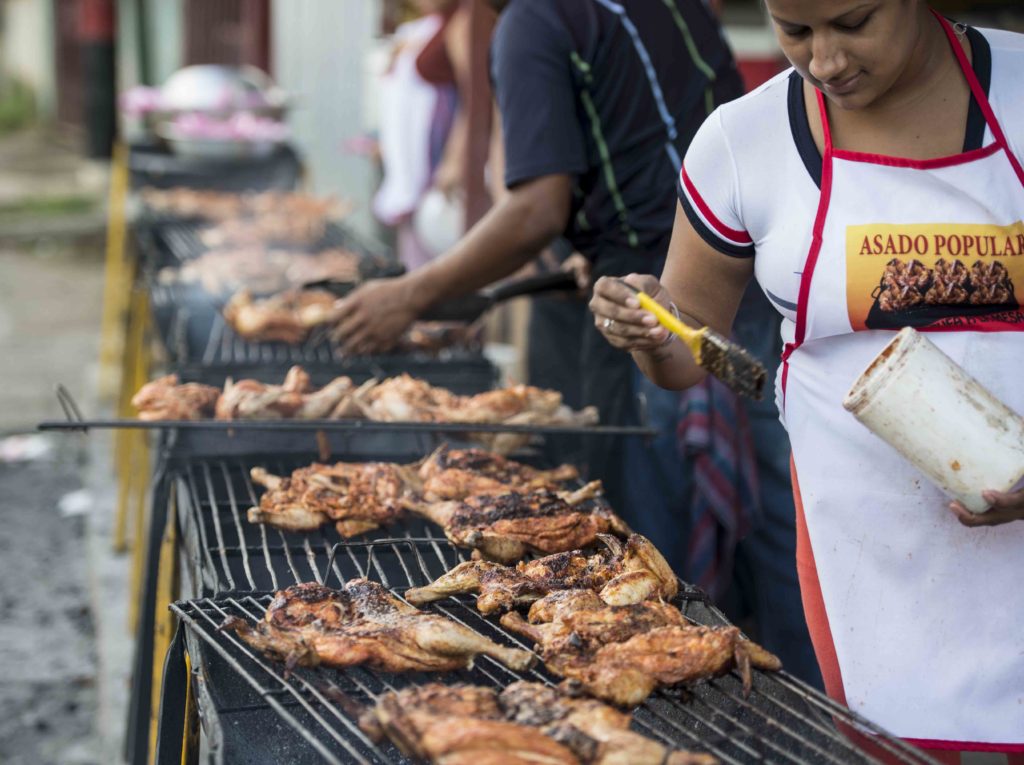 pollos asados en Managua