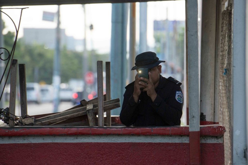Managua bajo estado policial