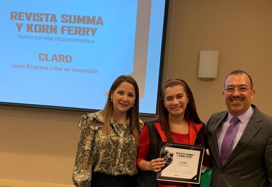 Claro premiada como empresa líder en innovación