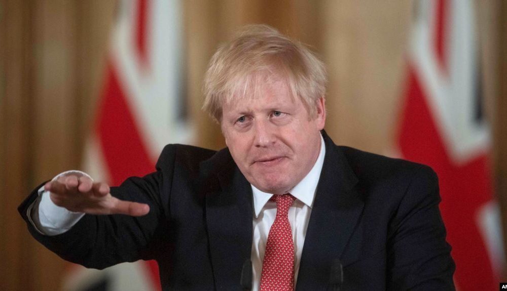 Boris Johnson, Reino Unido
