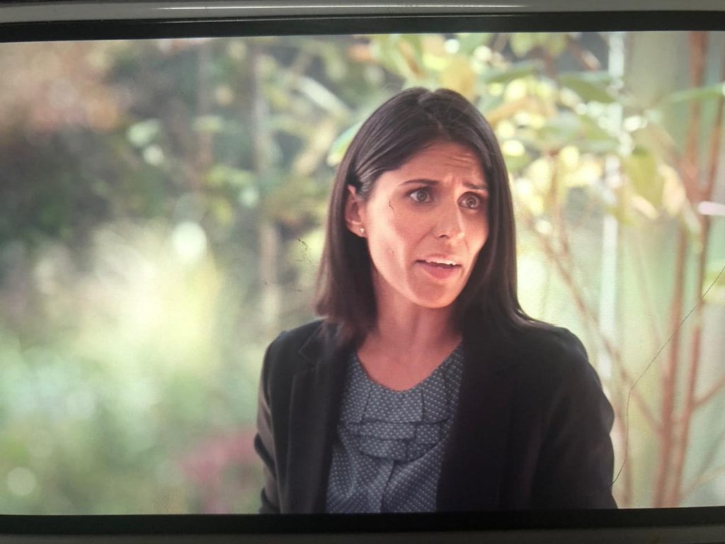 Actriz nicaragüense junto a Sebastián Rulli en la serie de