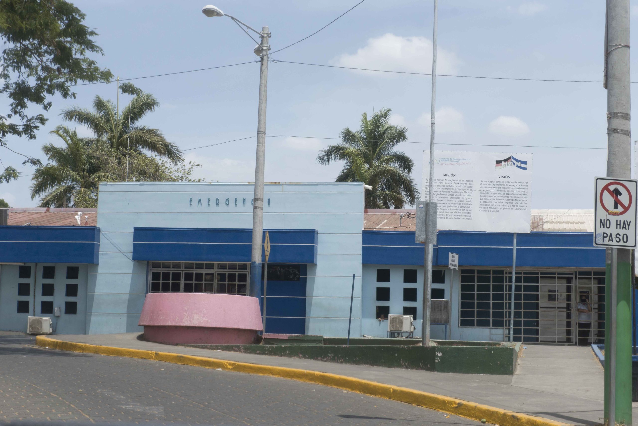 hospital alemán, covid-19