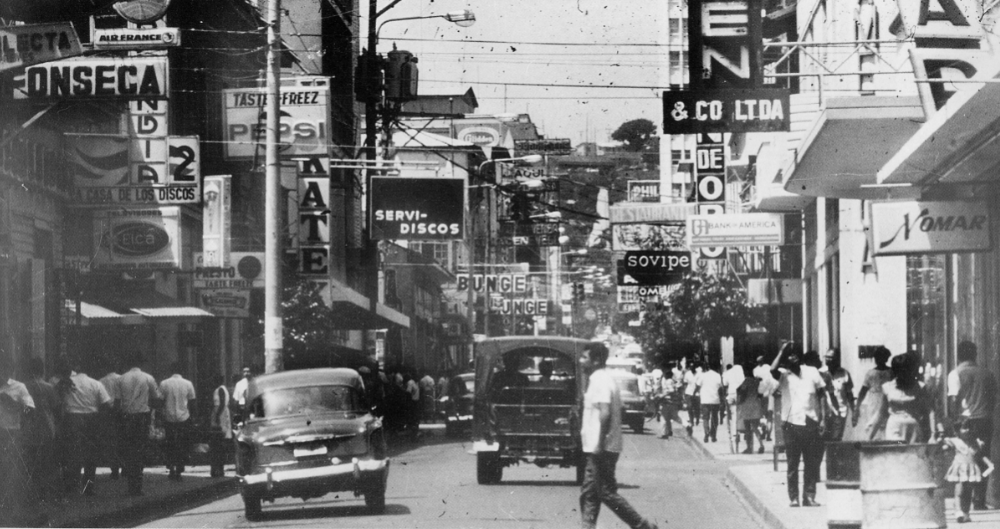 Nicaragua, Managua, vieja Managua