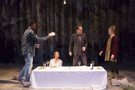 Photo from Lincoln Center Theatre's production featuring Diane Lane & Tony Shalhoub