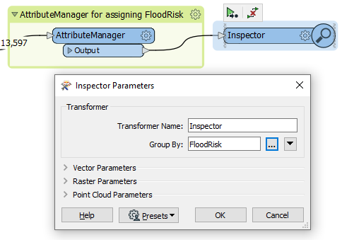 Adding an Inspector