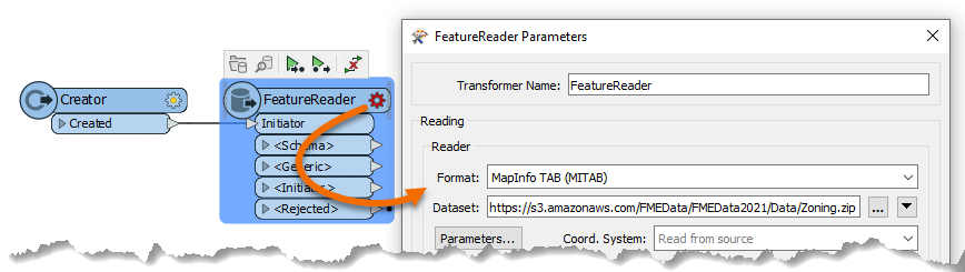 Setting Zones.tab path in FeatureReader