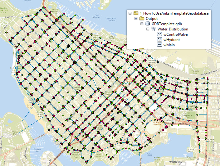 Inspect output in ArcMap