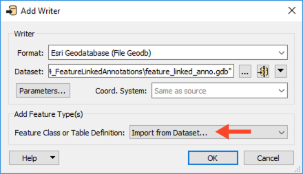 Import from Dataset