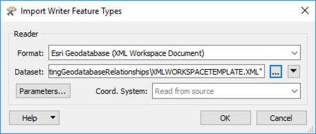 import writer feature types