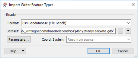 import writer feature types